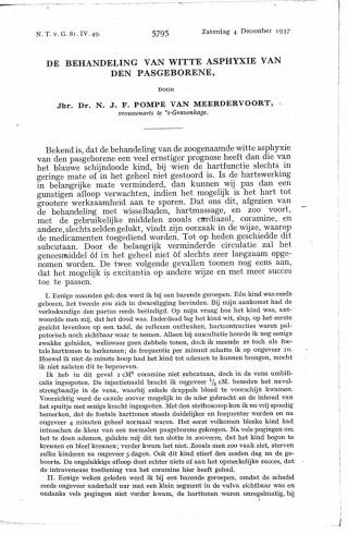 Eerste pagina van het artikel zoals het is gepubliceerd in het tijdschrift