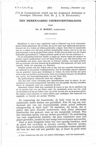 Eerste pagina van het artikel zoals het is gepubliceerd in het tijdschrift