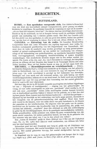 Eerste pagina van het artikel zoals het is gepubliceerd in het tijdschrift