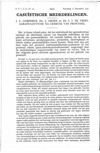 Eerste pagina van het artikel zoals het is gepubliceerd in het tijdschrift