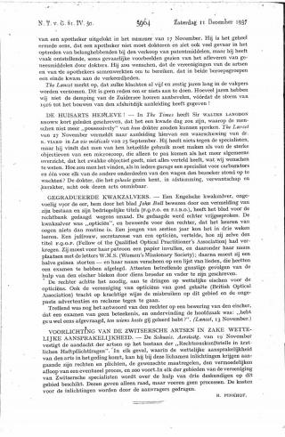 Eerste pagina van het artikel zoals het is gepubliceerd in het tijdschrift