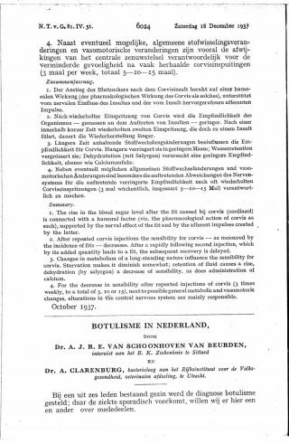 Eerste pagina van het artikel zoals het is gepubliceerd in het tijdschrift