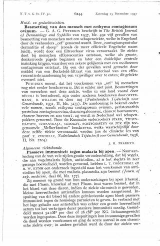 Eerste pagina van het artikel zoals het is gepubliceerd in het tijdschrift