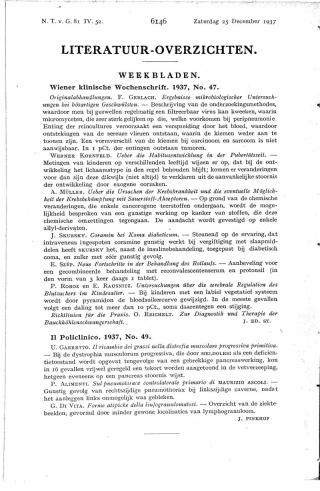 Eerste pagina van het artikel zoals het is gepubliceerd in het tijdschrift