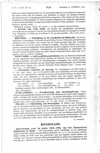 Eerste pagina van het artikel zoals het is gepubliceerd in het tijdschrift