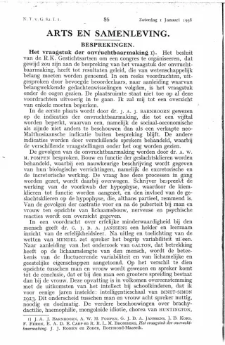 Eerste pagina van het artikel zoals het is gepubliceerd in het tijdschrift