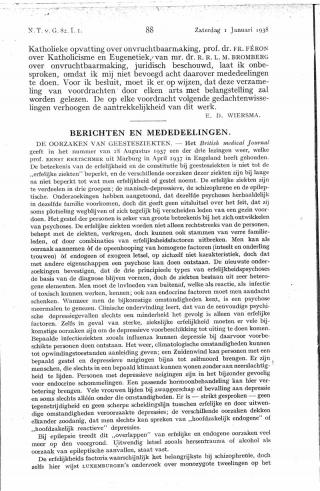 Eerste pagina van het artikel zoals het is gepubliceerd in het tijdschrift