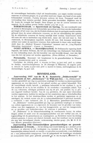 Eerste pagina van het artikel zoals het is gepubliceerd in het tijdschrift