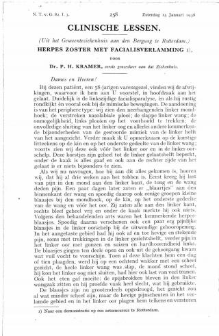 Eerste pagina van het artikel zoals het is gepubliceerd in het tijdschrift