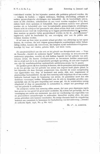 Eerste pagina van het artikel zoals het is gepubliceerd in het tijdschrift