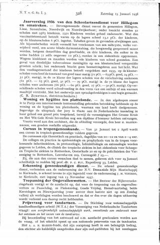 Eerste pagina van het artikel zoals het is gepubliceerd in het tijdschrift