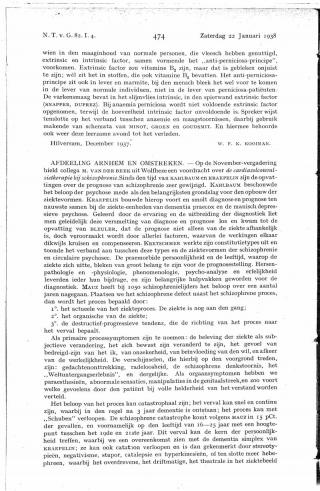 Eerste pagina van het artikel zoals het is gepubliceerd in het tijdschrift