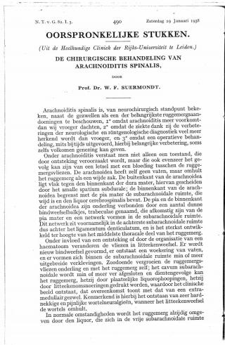 Eerste pagina van het artikel zoals het is gepubliceerd in het tijdschrift