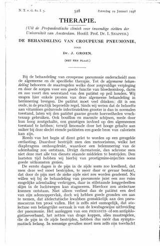Eerste pagina van het artikel zoals het is gepubliceerd in het tijdschrift