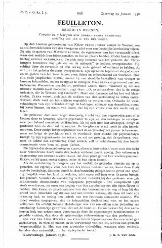 Eerste pagina van het artikel zoals het is gepubliceerd in het tijdschrift