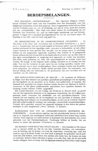 Eerste pagina van het artikel zoals het is gepubliceerd in het tijdschrift