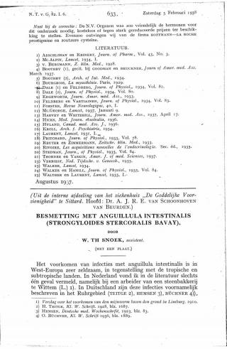 Eerste pagina van het artikel zoals het is gepubliceerd in het tijdschrift