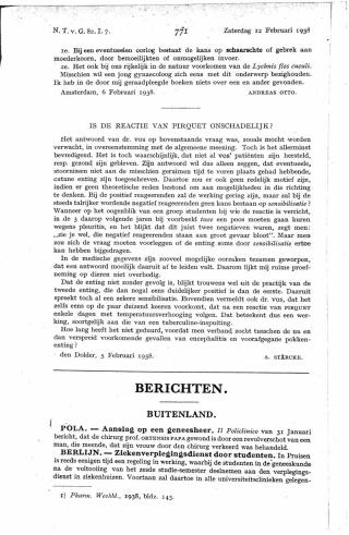 Eerste pagina van het artikel zoals het is gepubliceerd in het tijdschrift