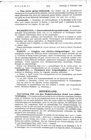 Eerste pagina van het artikel zoals het is gepubliceerd in het tijdschrift