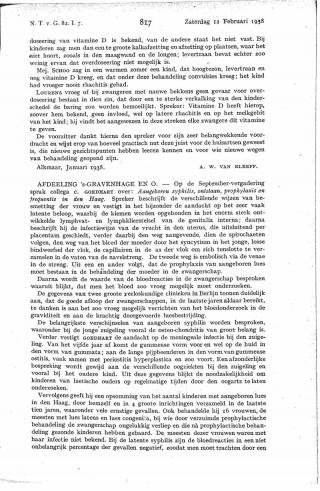 Eerste pagina van het artikel zoals het is gepubliceerd in het tijdschrift