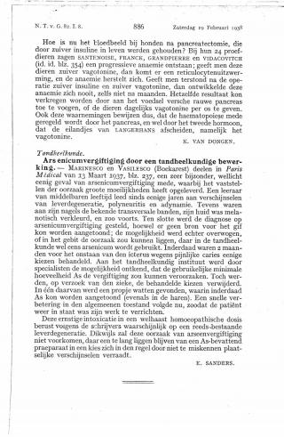 Eerste pagina van het artikel zoals het is gepubliceerd in het tijdschrift