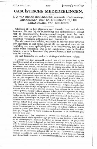 Eerste pagina van het artikel zoals het is gepubliceerd in het tijdschrift