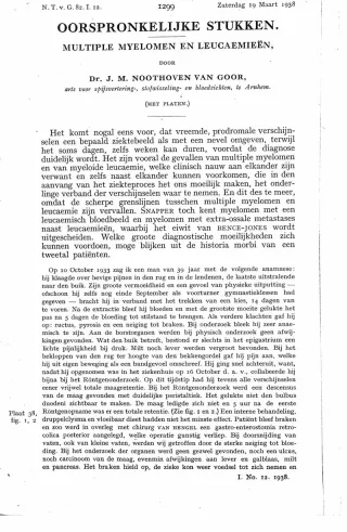 Eerste pagina van het artikel zoals het is gepubliceerd in het tijdschrift