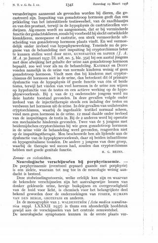 Eerste pagina van het artikel zoals het is gepubliceerd in het tijdschrift