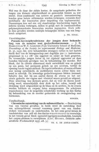 Eerste pagina van het artikel zoals het is gepubliceerd in het tijdschrift