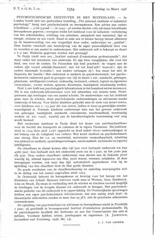 Eerste pagina van het artikel zoals het is gepubliceerd in het tijdschrift