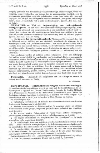 Eerste pagina van het artikel zoals het is gepubliceerd in het tijdschrift