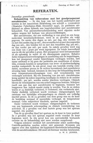 Eerste pagina van het artikel zoals het is gepubliceerd in het tijdschrift