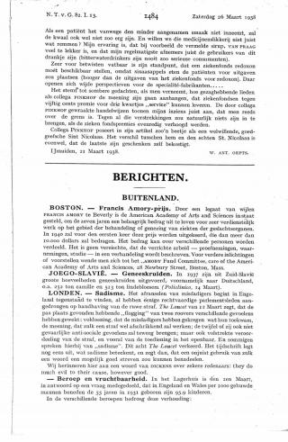 Eerste pagina van het artikel zoals het is gepubliceerd in het tijdschrift