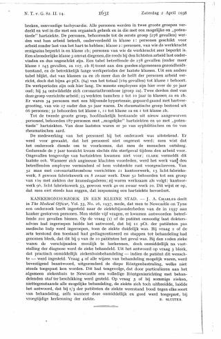 Eerste pagina van het artikel zoals het is gepubliceerd in het tijdschrift