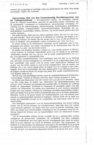 Eerste pagina van het artikel zoals het is gepubliceerd in het tijdschrift