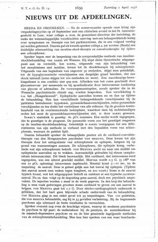 Eerste pagina van het artikel zoals het is gepubliceerd in het tijdschrift