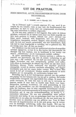 Eerste pagina van het artikel zoals het is gepubliceerd in het tijdschrift