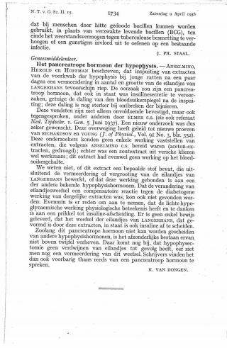 Eerste pagina van het artikel zoals het is gepubliceerd in het tijdschrift