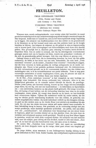 Eerste pagina van het artikel zoals het is gepubliceerd in het tijdschrift