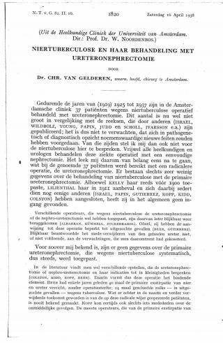 Eerste pagina van het artikel zoals het is gepubliceerd in het tijdschrift