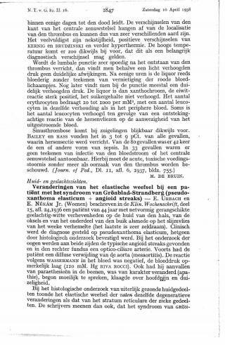 Eerste pagina van het artikel zoals het is gepubliceerd in het tijdschrift