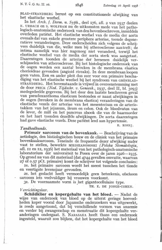 Eerste pagina van het artikel zoals het is gepubliceerd in het tijdschrift