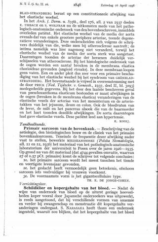 Eerste pagina van het artikel zoals het is gepubliceerd in het tijdschrift