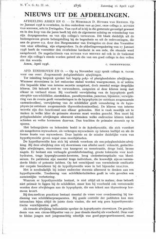 Eerste pagina van het artikel zoals het is gepubliceerd in het tijdschrift