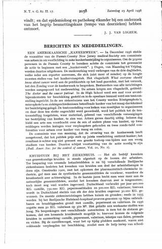 Eerste pagina van het artikel zoals het is gepubliceerd in het tijdschrift