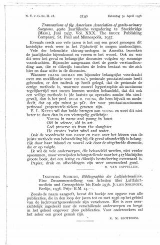 Eerste pagina van het artikel zoals het is gepubliceerd in het tijdschrift