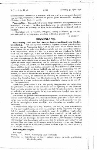 Eerste pagina van het artikel zoals het is gepubliceerd in het tijdschrift