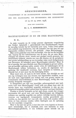 Eerste pagina van het artikel zoals het is gepubliceerd in het tijdschrift