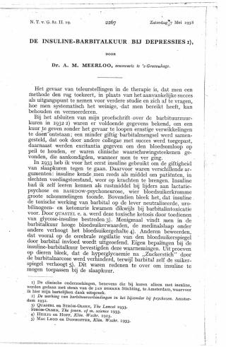 Eerste pagina van het artikel zoals het is gepubliceerd in het tijdschrift