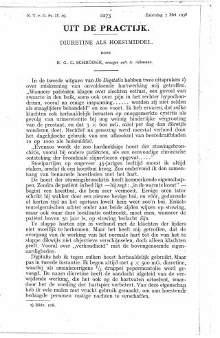 Eerste pagina van het artikel zoals het is gepubliceerd in het tijdschrift